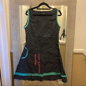 Handmade Norwegian polka dot 50s-style sundress